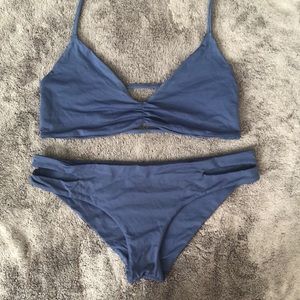 L*space navy bikini bottoms *FREE TOP*